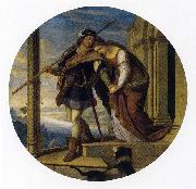 Julius Schnorr von Carolsfeld Siegfried's Departure from Kriemhild Sweden oil painting artist
